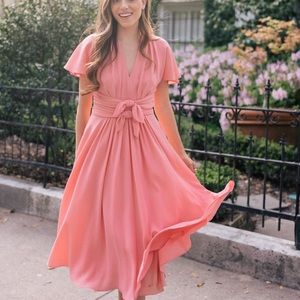 Gal Meets Glam Jane Midi cherry blossom